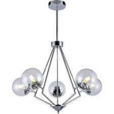 Люстра потолочная Campilo 5xG9 40Вт, размер 44,5x44,5x42 см, цвет хром