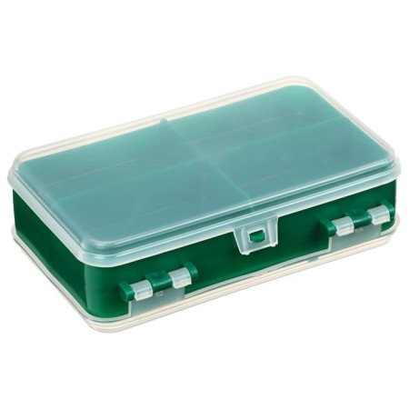 Helios equipment box double -sided, 14 x 8 x 4 cm, green-1