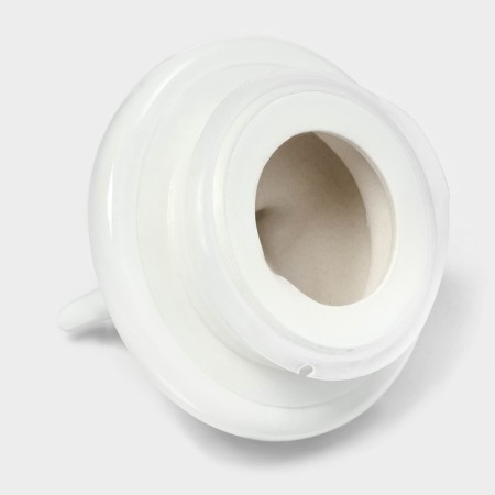 Glass Bank for bulk products with ceramic lid "Tea Conversations", 700 ml, 10.7 × 17 cm, white color-4