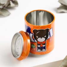 A jar of storage of mediators Orange 5.1 x 7.2 cm