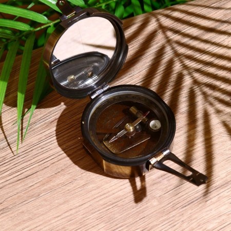 Compass "Branton" 8 cm, brass-2