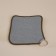 Massage Massage SL Home "Ortika", bamboo fiber, 21 × 20.5 cm, color gray color