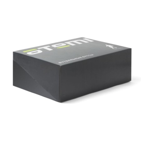 Beats football ATEMI SBA-003 MSR Junior, gray/bright salut, size 39-2