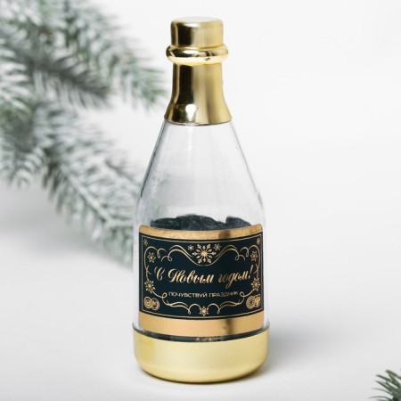 New Year's wishes in the bottle "Happiness in the New Year!", 15 scrolls-1