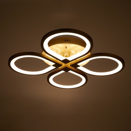 Lamp "Galaxy" 033700 LED 100W gold 57x57x7.5cm-3