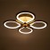Lamp "Galaxy" 033700 LED 100W gold 57x57x7.5cm