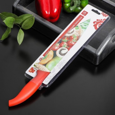 Kitchen knife with an anti -wagoning coating of the “crop” boss, blade 20 cm-3