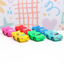 A set of toys - swimming foods in the bathtub 