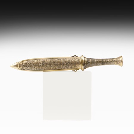 Dagger souvenir "wolves", 35cm, blade 21 cm-1