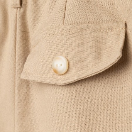Children's shorts Minaku: Cotton Collection Beige Color, Height 128-7