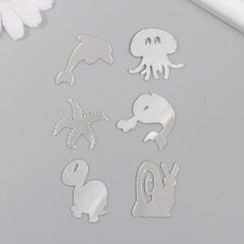 Decor for creativity plastic mirror 