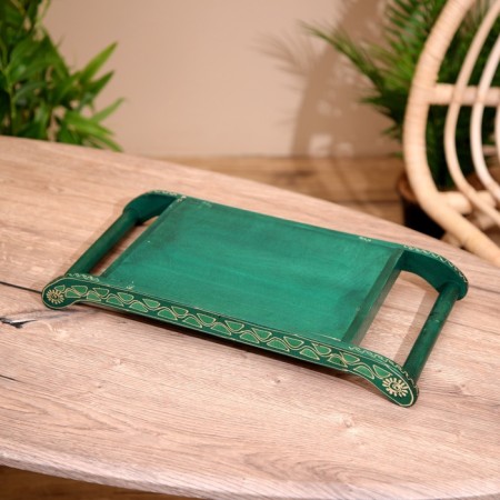 Born tray, batik 38x19x5 cm-4
