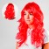 Carnival wig "Laying", 120 g