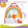 Soft game is soft on the crib, the stroller "cat", 16-45 cm., Eruption, rattles, 3 toys, crush me