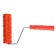 Decorative tundra roller, rubber, "poplar bark", handle d = 6 mm, 180 mm
