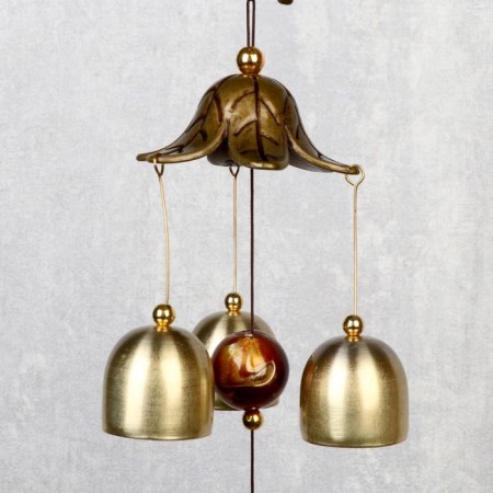 Wind Music Metal "Carp" 6 bells 54 cm-2