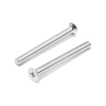 Screw, secret, galvanized, din965, m8x80 mm, 60 pcs