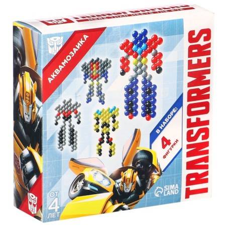 Aquamosaic "Autobots", transformers, 4 figures, characters-6