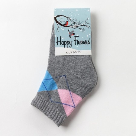 Noski children's terry, gray color, size 20-22-3