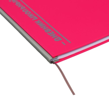 Universal diary for grades 1-11 Excellence, solid cover of artificial leather, silkography, lies, 48 ​​sheets, pink-2