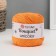 Yarn "Bouquet Unicolor" 100% cotton 200m/100g (3214 peach)
