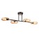Suspended Ambrella Traditional Loft TR8248, E27, Black, Light Wood