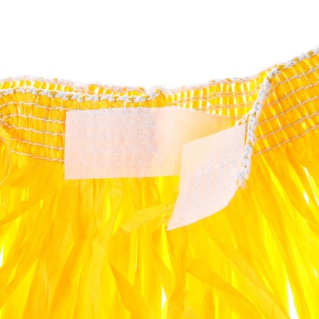 Hawaiian skirt, 80 cm, yellow color-3