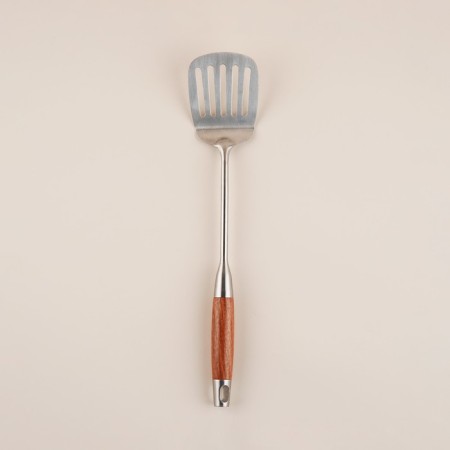 The blade is perforated of stainless steel SL Home “Rustik”, 39.5 × 8 cm, the color is silver-5