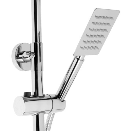 The shower system Zein Z3866, mixer, spout, tropical and hand watering can, brass, chrome-9