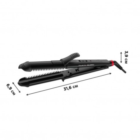 Multistailer Rowenta CF451LF0, 66 W, ceramic coating, D = 32 mm, up to 200 ° C, black-2