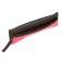 Penal soft, 1 department, 60 x 195 mm, flat, PMP 03-73 with a notebook for a notebook, bright pink 57434