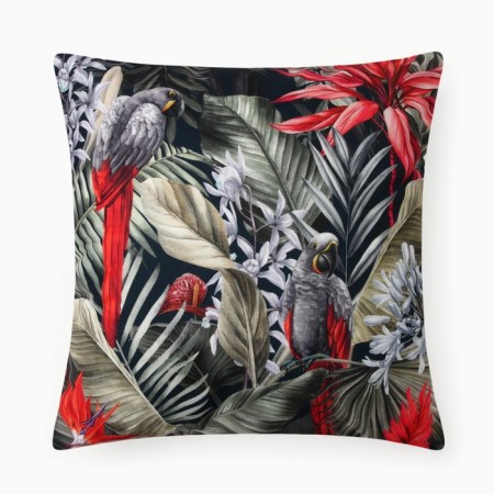 Case on the pillow of Ethel "Tropical Rio" 40x40 cm, velor, 100% p/e