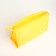 Lightning cosmetic bag, yellow color