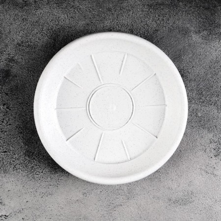 Patron for pot, d = 16 cm, plastic, color marble-2