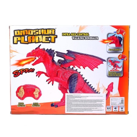 Radio -controlled dragon, smoke effect, light and sound effects-8