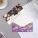 Money envelope "Thank you!" Glitter, congruen, gifts, bows, black tone, 16.8x8.3 cm