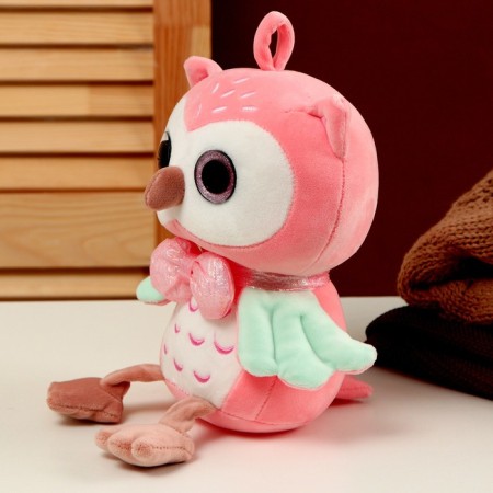 Soft toy "Council", 23 cm, pink color-1