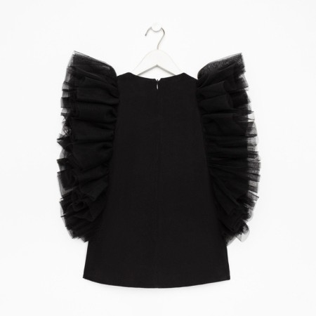 Платье для девочки MINAKU: PartyDress цвет чёрный, рост 152-16