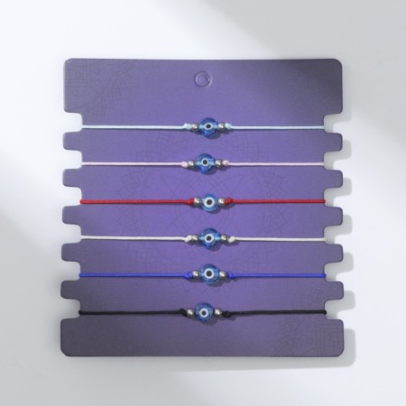 Bracelet-reinforcing “thread of desires” set of 6 pcs., Glazik, color-2