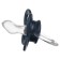 Nipple - orthodontic dummy, silicone, +6 months, with the holder Blue color