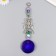 Suspension from the evil eye "Anchor and helm" 24.5 cm mix