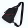 Tourist backpack "Adventure" male, nylon, black