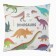 Decorative Ethel Pillow "Dinosaurs" 40*40cm, velor