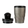 Thermal circle, 350 ml, graphics, retains heat 2 hours, 13.5 x 8 cm, gray metallic