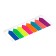 Bookmarks with adhesive edge are plastic, 12x45 mm, Erichkrause, "Neon Arrows", 200 sheets, 8 colors