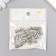 Busina for creativity Metal "Bulge with flowers" silver G148B443 0.8x2 cm