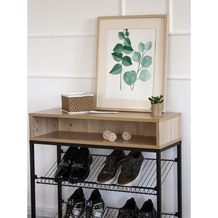 Shoe in the hallway, 780x300x857, Black Muar/Dub Sonoma-1