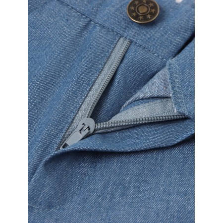 Джинсы для девочки MINAKU: Jeans collection, цвет голубой, рост 152 см-6