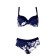 Female bathing panties, size 46 (98 cm), dark blue color