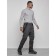Semi-combinezone ski insulated male winter, size 54, dark gray color